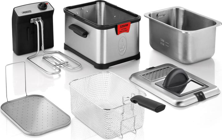 Image du produit Princess Friteuse à zone froide 3200 W avec