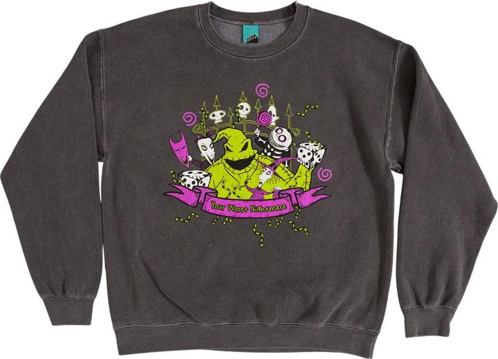 Produktbild The Nightmare Before Christmas Pullover Top VintageWaschung (M)