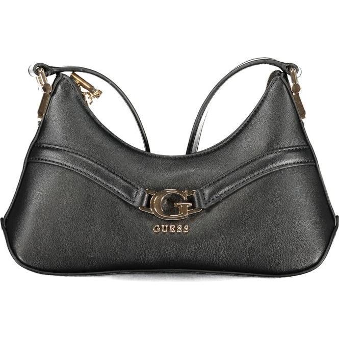 Guess Donna Nero Donne, Borsetta, Dea Crossbody Top Zip,