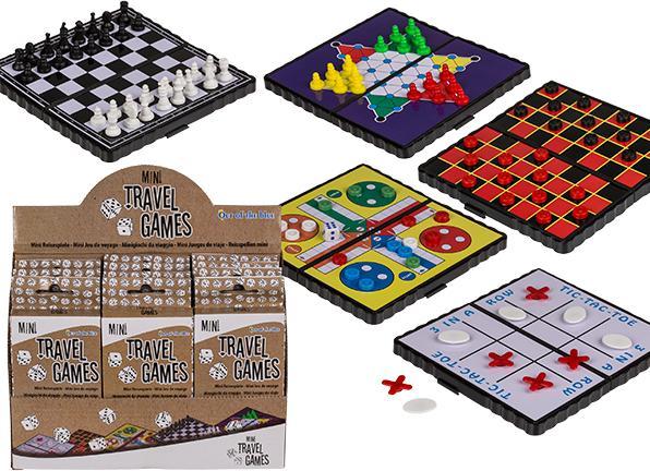 Productafbeelding Sombo Magnetische reisspellen (1 spel, assorti) (Duits, Engels, Frans, Italiaans)