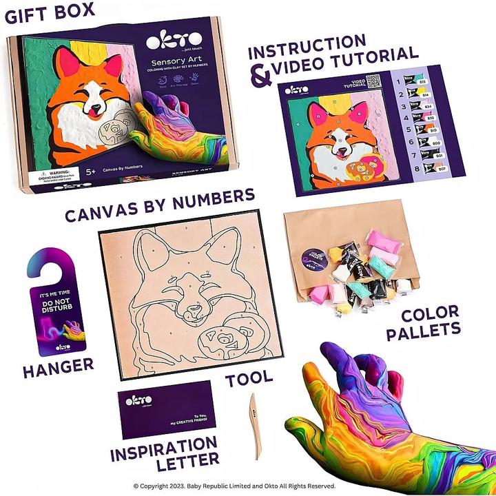 Actual product image Okto 3D picture set Lis 6785