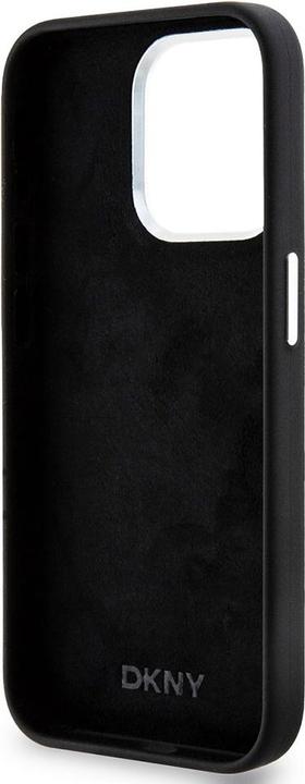 Produktbild DKNY DKHMP15LSMCHLK iPhone 15 Pro 6.1" czarny/black hardcase Liquid Silicone Small Metal Logo MagSaf (Apple iPhone 15 Pro)