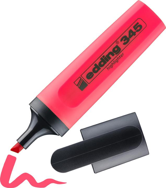 Actual product image Edding Highlighter 345 red (1x)