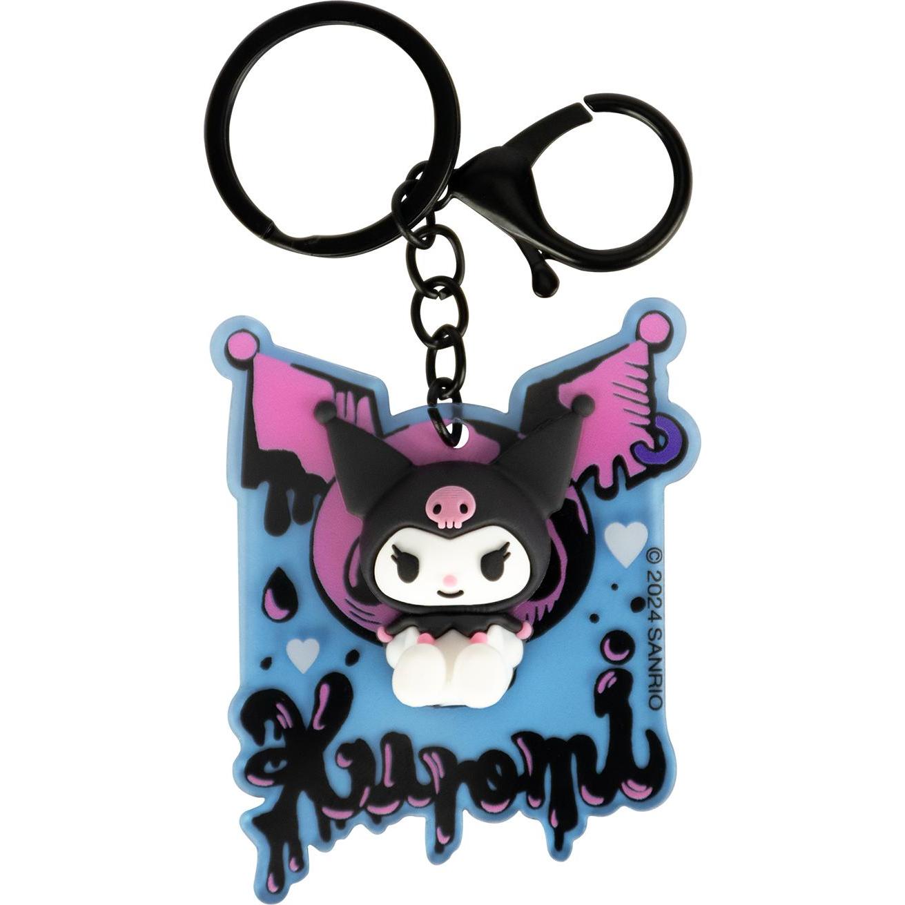Blue Sky, Portachiavi, Sanrio 3D Acryl Schlüsselanhänger Kuromi