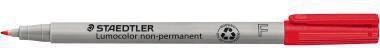 Actual product image Staedtler Lumocolor non-permanent (Red, 0.60 mm, 10 x)