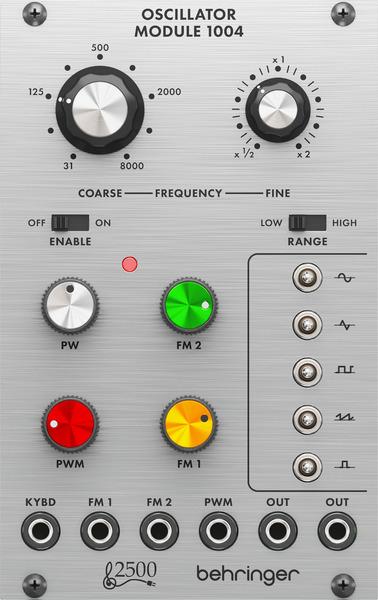 Actual product image Behringer 1004 OSCILLATOR MODULE Moduł syntezatora modularnego serii 2500