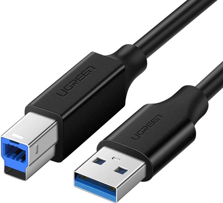 Produktbild Ugreen Printer Cable USB 3.0 A-B US210, 1m (black) (1 m, USB 3.0)