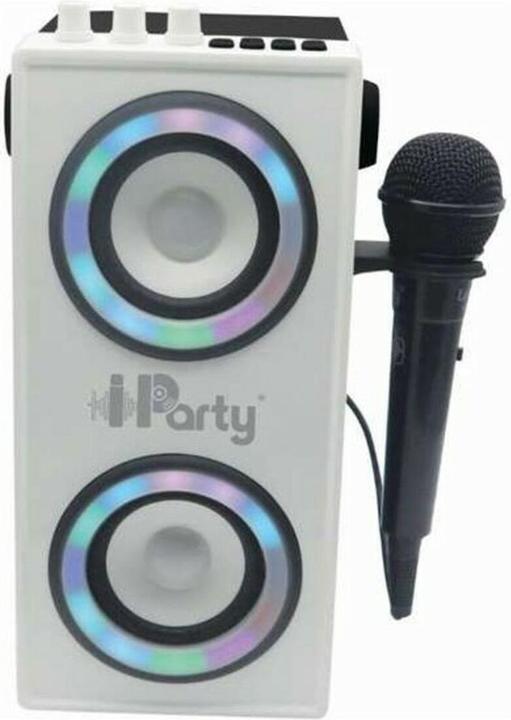 Produktbild Lexibook BTP180Z iParty-Tragbarer Bluetooth-Lichtlautsprecher mit Mikrofon, Stereoanlage, Lichteffe