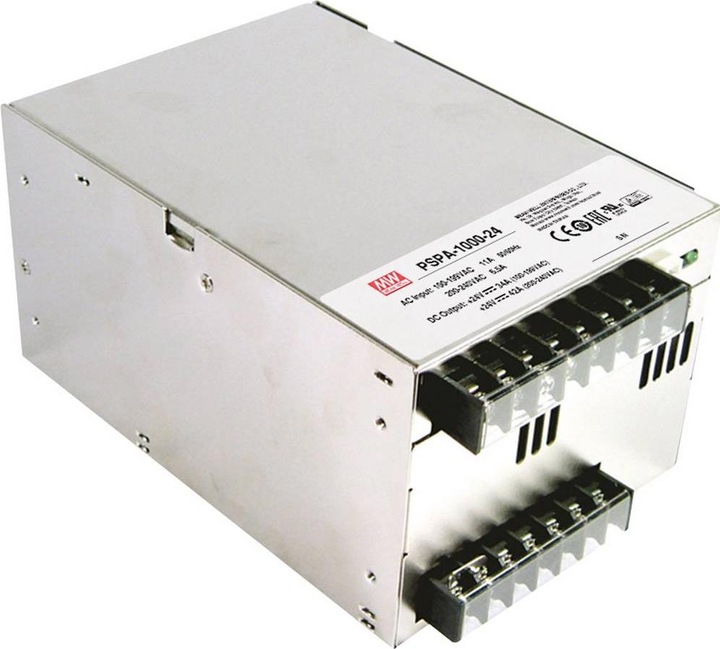 Immagine prodotto MeanWell Alimentatori switching serie PSPA-1000 chiusi Potenza di uscita singola: 1000W Funzione parallela