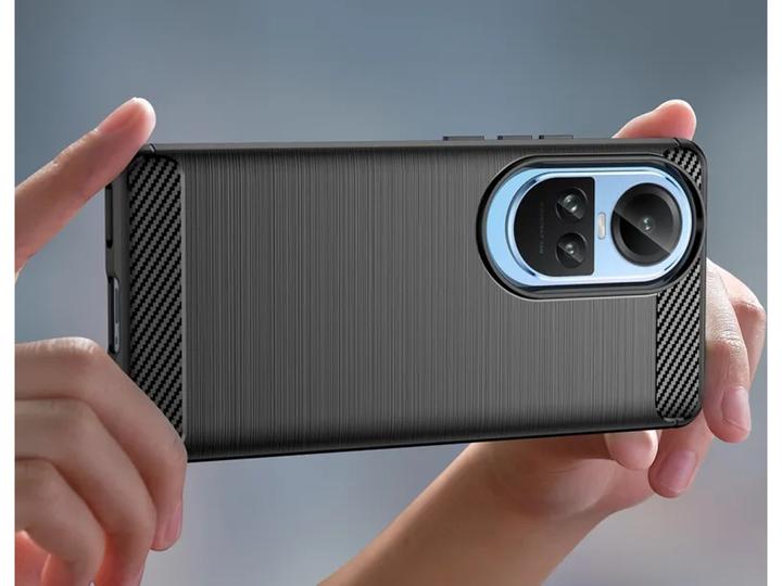 Immagine prodotto Screenguard Oppo Reno10 5G Scafo Carbonio Spazzolato Morbido TPU (OPPO Reno 10)
