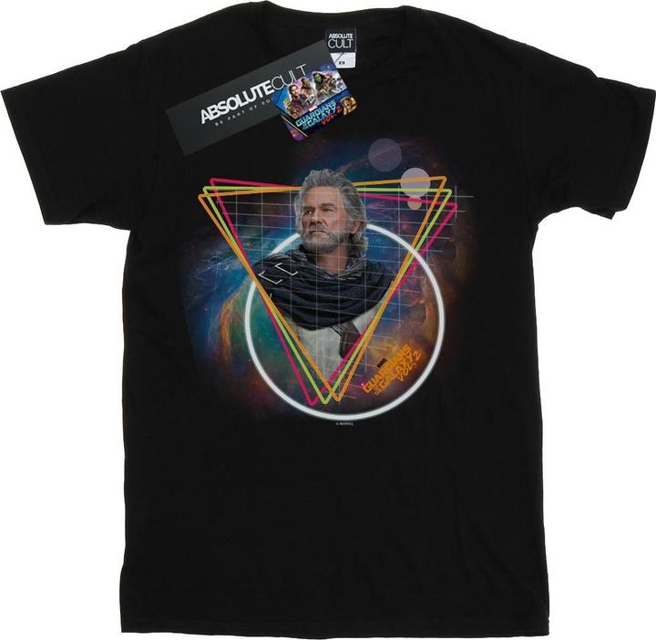 Actual product image Mens Guardians Of The Galaxy Neon Ego T-Shirt (S)
