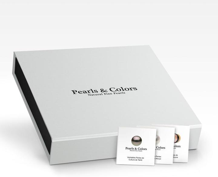 Immagine prodotto Pearls Collana perle d'acqua dolce bianche e nere Tahiti (Perle d'acqua dolce, Perle di Tahiti, 42 cm)