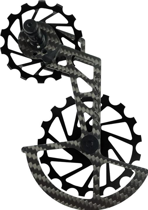Actual product image Nova Ride Rear derailleur, carbon/ceramic, type Shimano Ultegra/Dura-Ace 11S, black (11-speed)