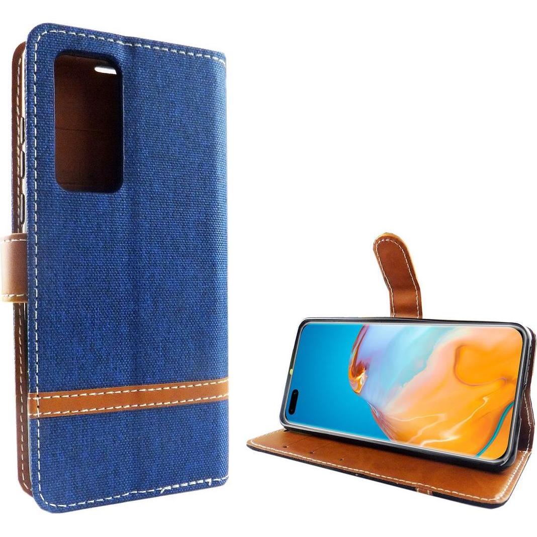 Thumbnail - König Design Hülle Handy Schutz für Huawei P40 Case Cover Tasche Wallet Etui Handyhülle Neu (Huawei P40), Smartphone Hül...