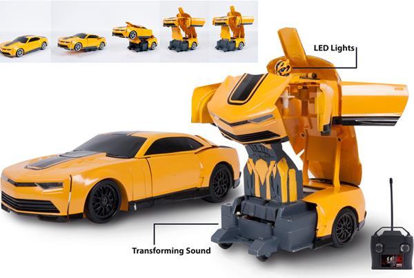 Actual product image Nikko RC Transforming Bumblebee