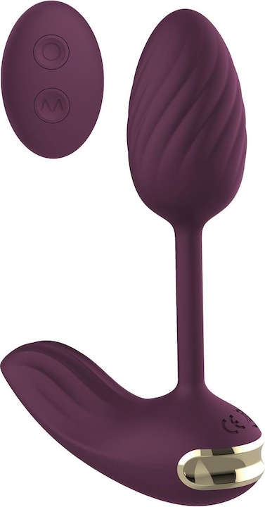 Dreamtoys Flexible Wearable Vibrating Egg 2 Powerful Motors That Drive 3 Vibration speeds and 7 Rhythmic