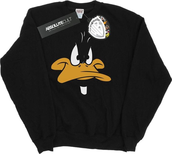 Immagine prodotto Looney Tunes Daffy Duck Big Face Felpa Ragazze (128)