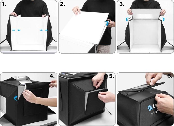 Produktbild Puluz Folding Studio Shooting Tent Soft Box (Aufnahmebox)