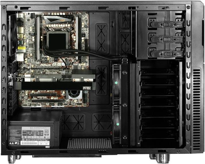 Produktbild Nanoxia Deep Silence 2 (ATX, mATX, Mini-ITX, E-ATX)