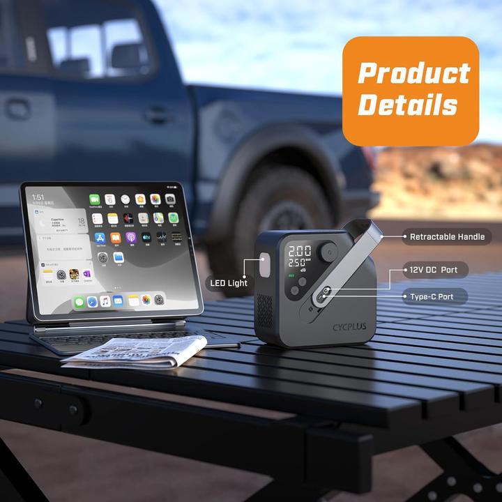 Image du produit Cycplus AL7 Air Pump