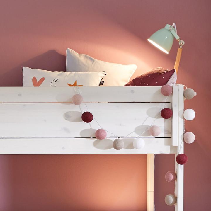 Actual product image Lifetime Kidsrooms Familiy Bunk Bed with Stairs and Deluxe Slatted Bed Base with Guest Bed (90 x 200 cm)