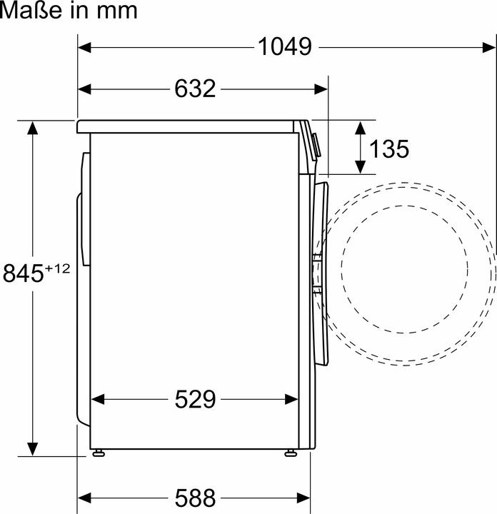 Produktbild Bosch Hausgeräte WGE02471 (7 kg, Links)