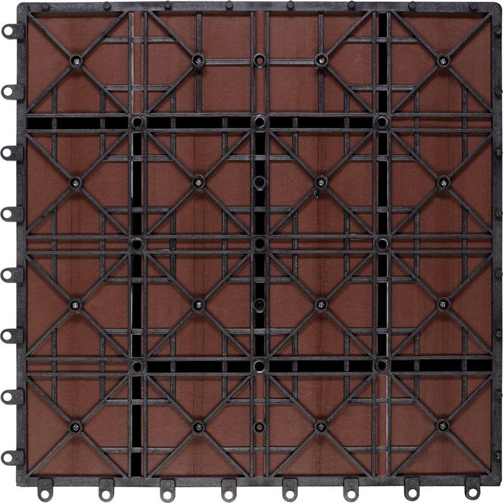 Actual product image Casaria WPC tiles (11 x, 30 x 30 x 2 cm)
