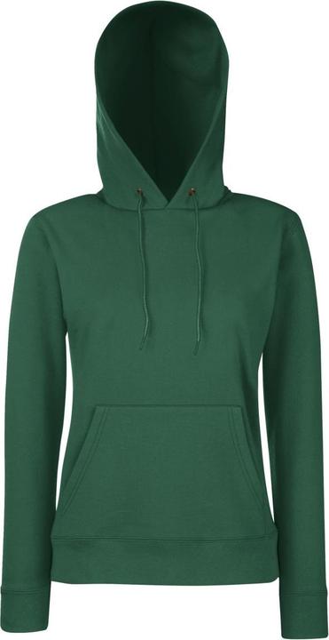 Actual product image Fruit of the Loom Lady fit jumper with hood (XS)