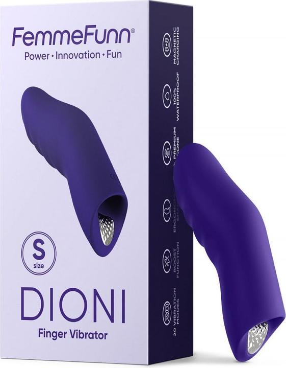 Actual product image Femme Funn DREAM TOYS Femmefunn Dioni Small wibrator na palec Purple