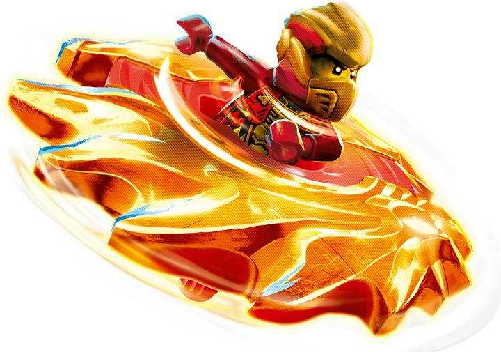 Produktbild LEGO Kais Drachen-Spinjitzu-Spinner (71823, LEGO Ninjago)