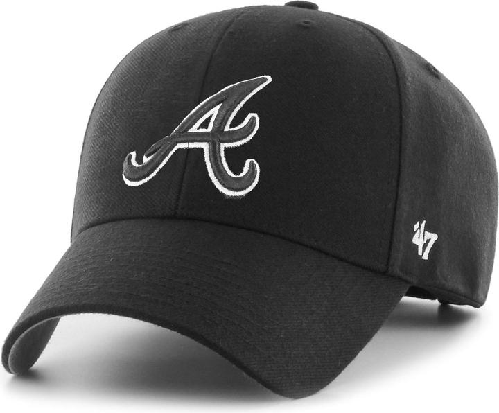 Produktbild 47 Brand MLB black Atlanta Braves MVP Snapback OSFA (One Size)