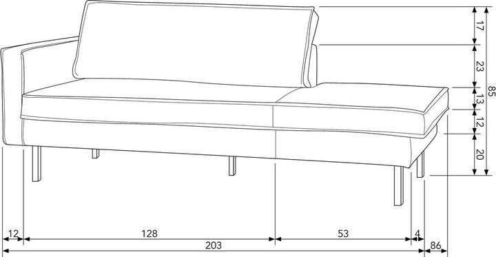 Image du produit Woood Rodeo (Recamière)