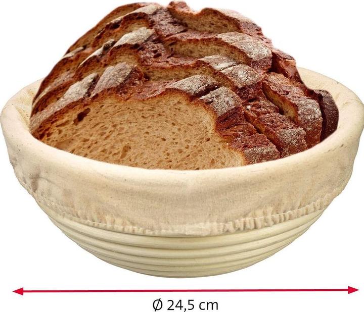 Produktbild Westmark Set Gärkörbchen rund mit Bezug