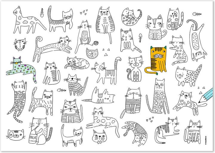 Image du produit Trendform Set de table en papier (48 pcs, 42 x 30 cm)