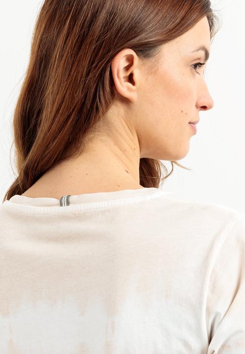 Produktbild Camel Active Kurzarm T-Shirt mit Batikstreifen (S)