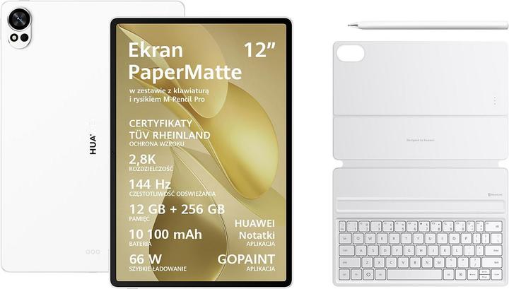 Actual product image Huawei MatePad 12X 12+256GB (12", 256 GB, White)