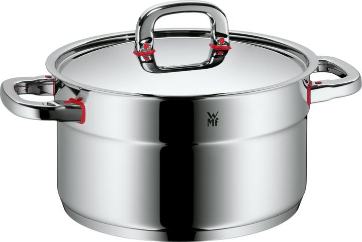 WMF Fleischtopf PREMIUM ONE silberfarben (24 cm, Kochtopf, Edelstahl)