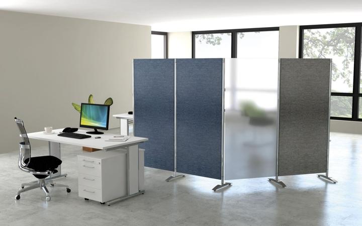 Produktbild Kerkmann Stellwandsystem, Transparent-Element, HxBxT 1750x800x450 mm