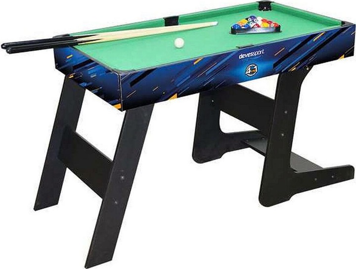 Produktbild BigBuy Fun Multispiel-Tisch Biegsam 4 in 1 115,5 x 63 x 16,8 cm Holz MDF