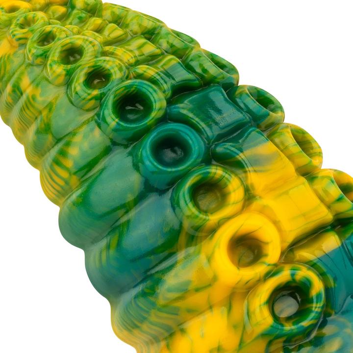 Actual product image Mythical Mates Tentacle Delight Green & Yellow