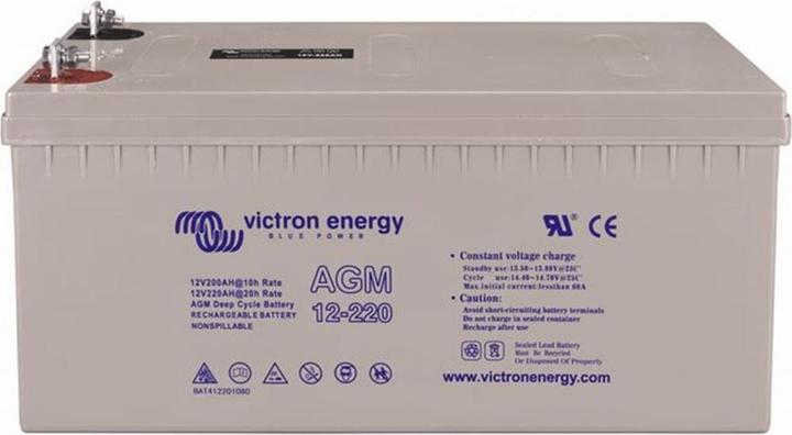 Actual product image Victron Energy Deep Cycle Battery (12 V, 220 Ah)