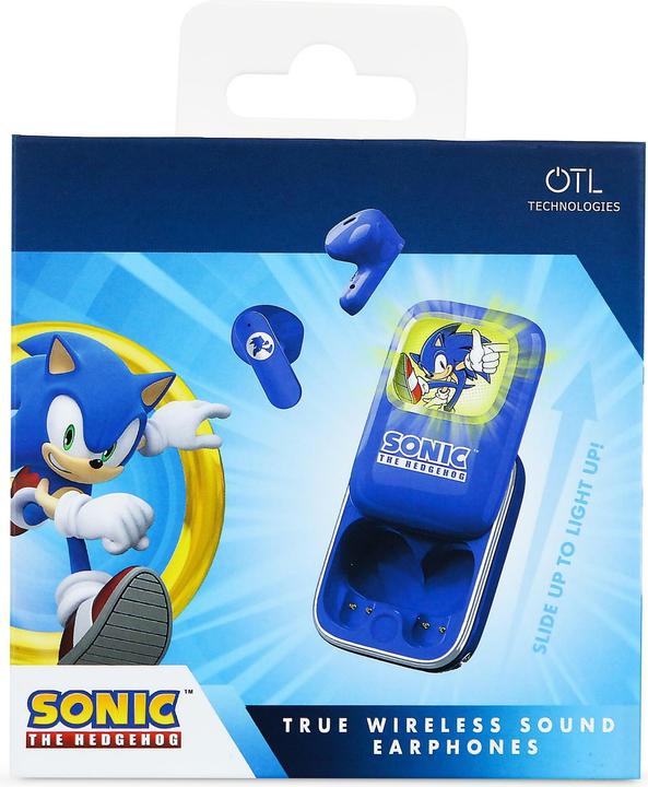 Actual product image OTL Sonic the Hedgehog Slide TWS earphones