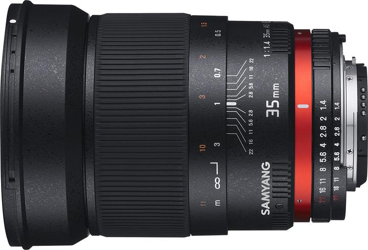 Produktbild Samyang 35mm f/1.4 AS UMC - Canon EF (Canon EF, Canon EF-S, Vollformat)