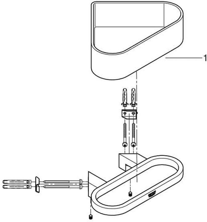 Image du produit Grohe Selection (12,5 x 19,5 x 24 cm)