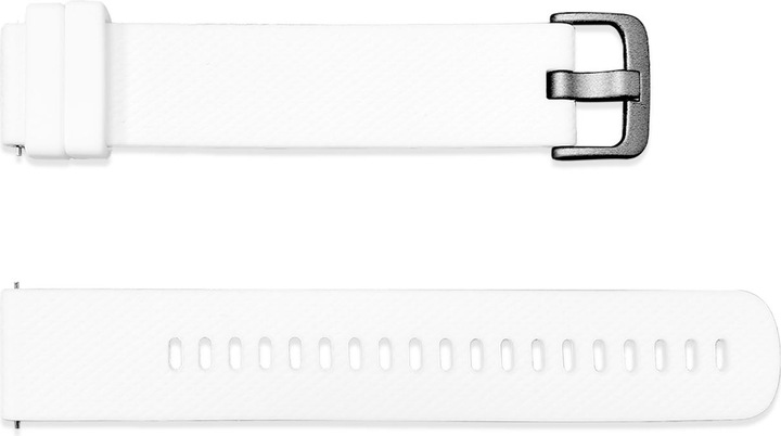 Actual product image Wave silikoniranneke, ÃƒÂ¤ly- ja urheilukelloille, valkoinen