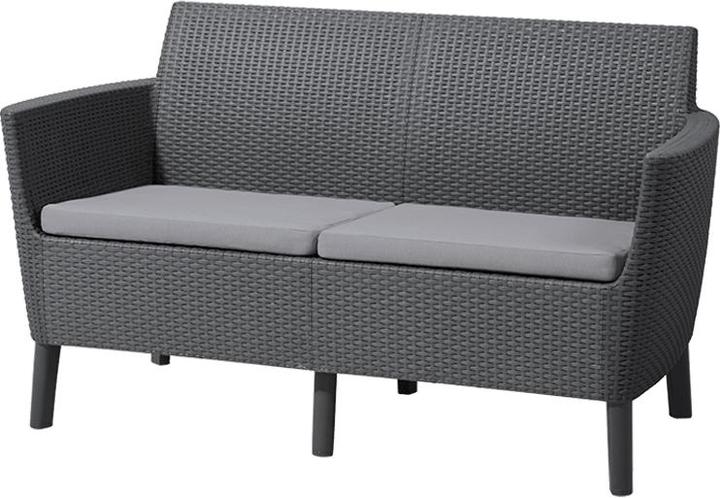 Produktbild Allibert Loungeset Salemo, Anthrazit, 4 SitzplÃ¤tze