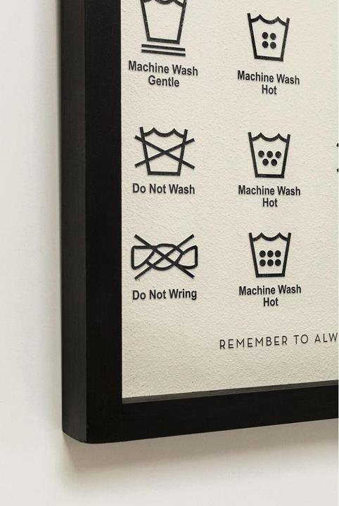Image du produit Kare Design Gerahmtes Bild Laundry 61x41cm (61 x 41 cm)