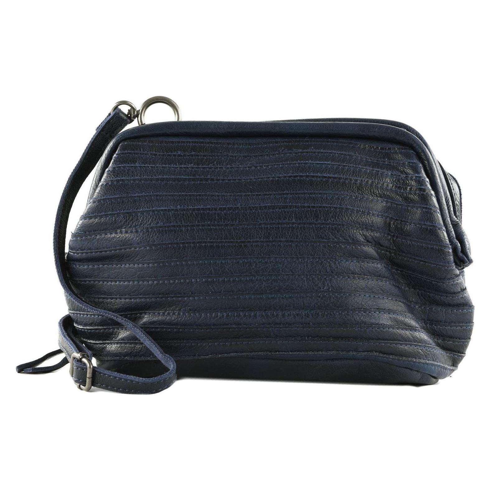 FredsBruder, Damen, Handtasche, Enna Dumpling, Blau
