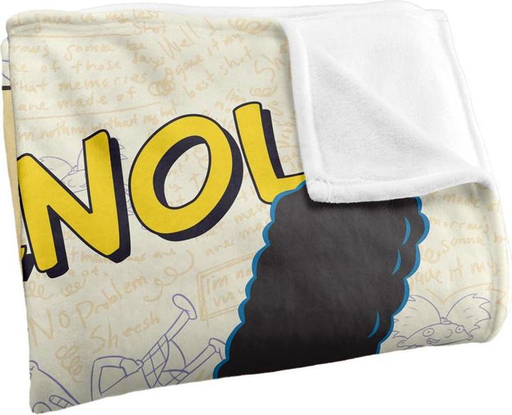 Immagine prodotto Hey Arnold! Decke Seidig Supersoft (152 x 127 cm)