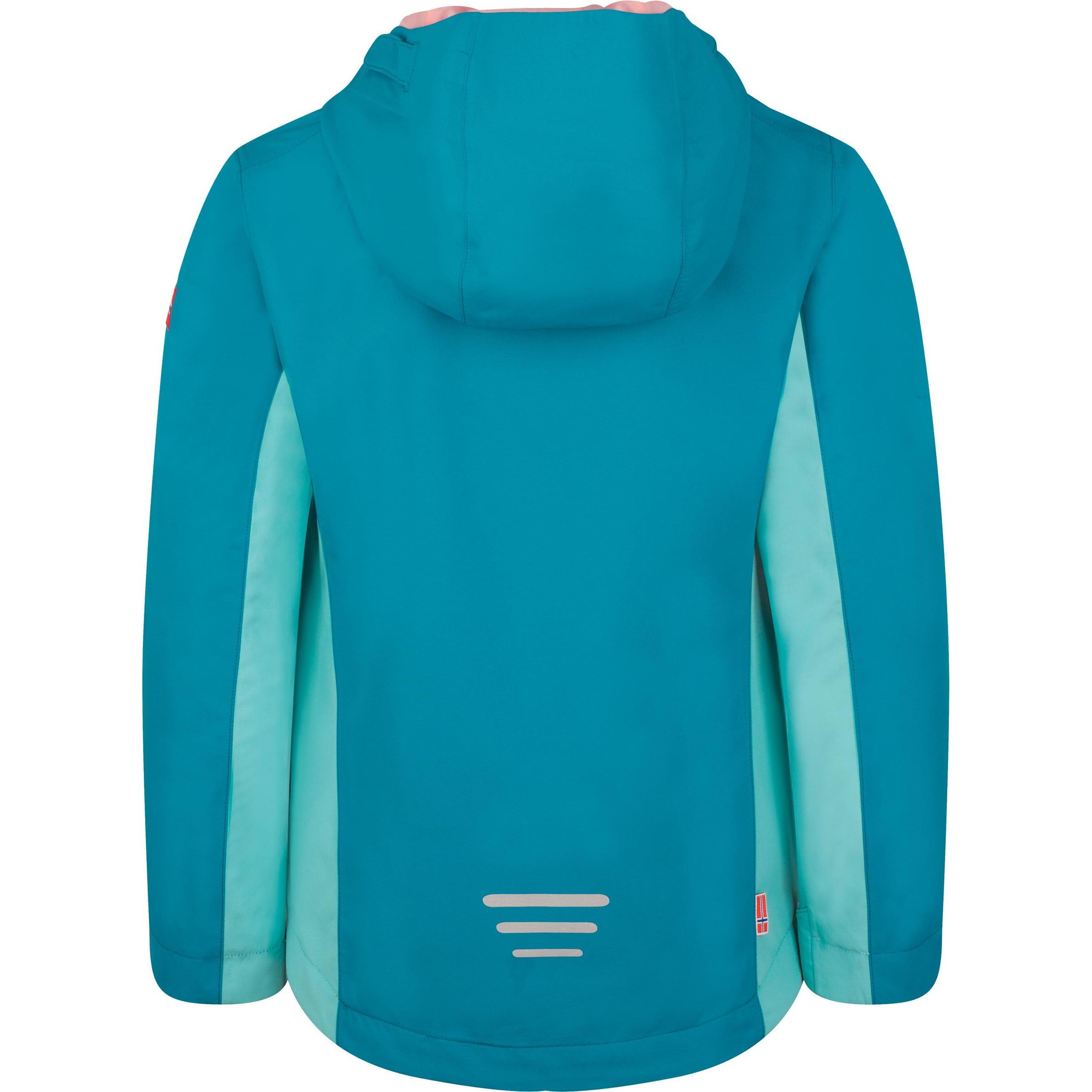 Thumbnail - Trollkids, Unisex, Velojacke, Kid's Telemark Jacket (116), Türkis, 116
